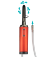 Automatische Reinigungsdusche für Sextoy-Öffnungen