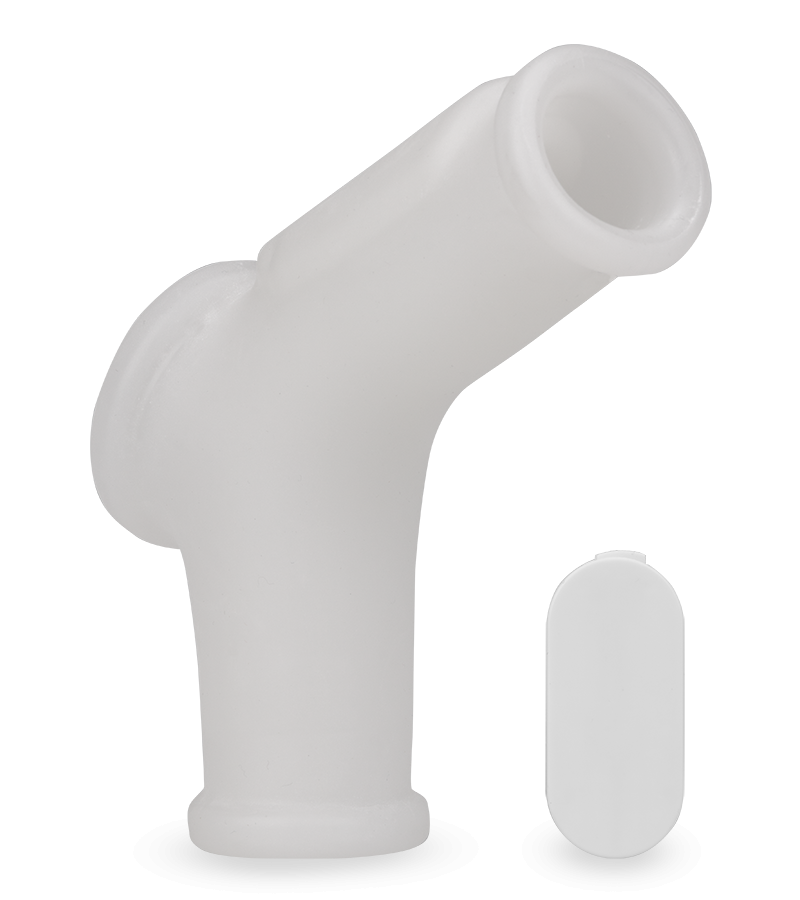 Glatte Penismanschette mit Vibration Everest - Sextoys von LOVE AND VIBES
