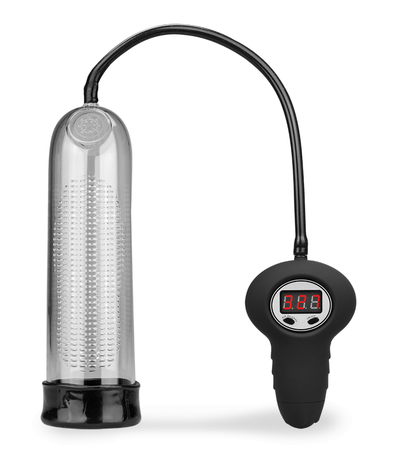 Automatische Penispumpe mit LCD-Display und XXL-Saugeffekt - Sextoys von  LOVE AND VIBES