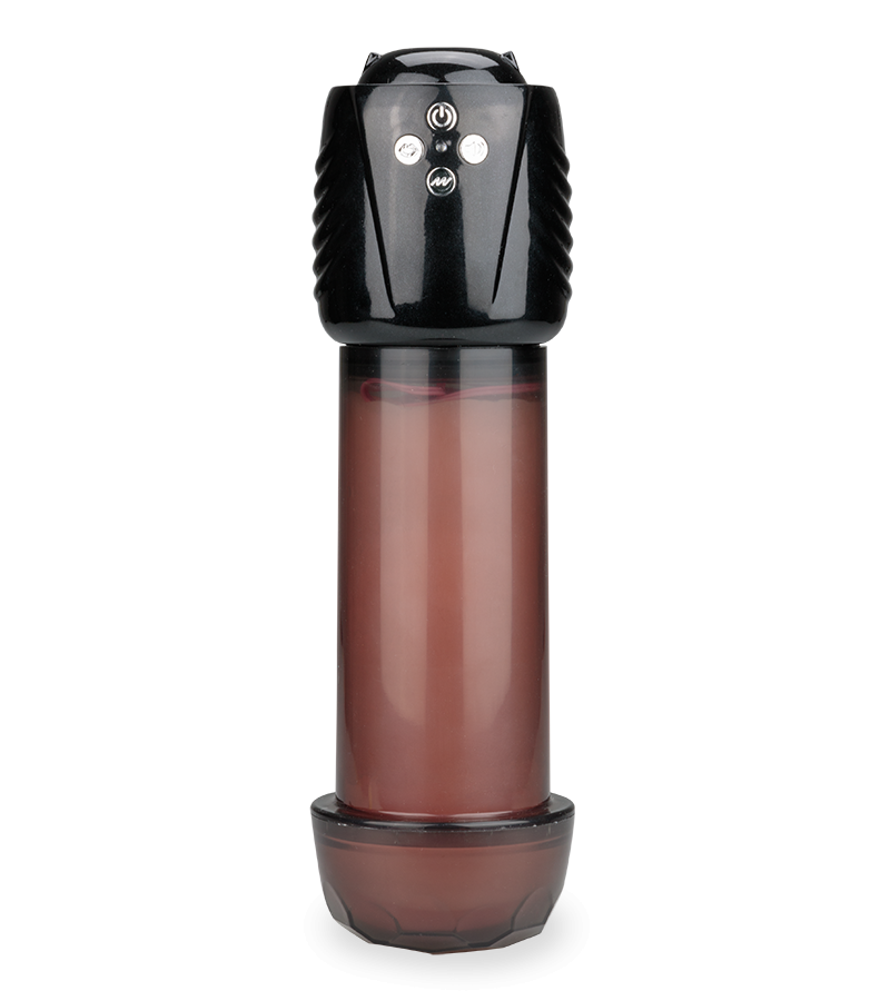 Masturbator mit Saugfunktion, Vibration und Audiofunktion Olivio - Sextoys  von LOVE AND VIBES