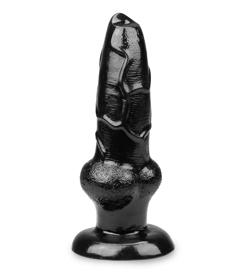 Tierdildo mit Saugnapf Hund