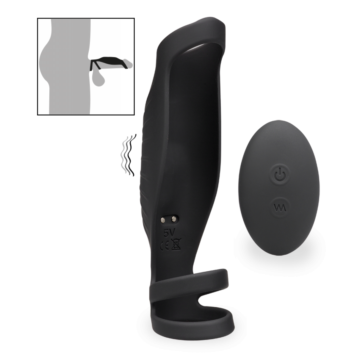 Vibrierende Penismanschette mit 9 Modi Intensify | eBay.de