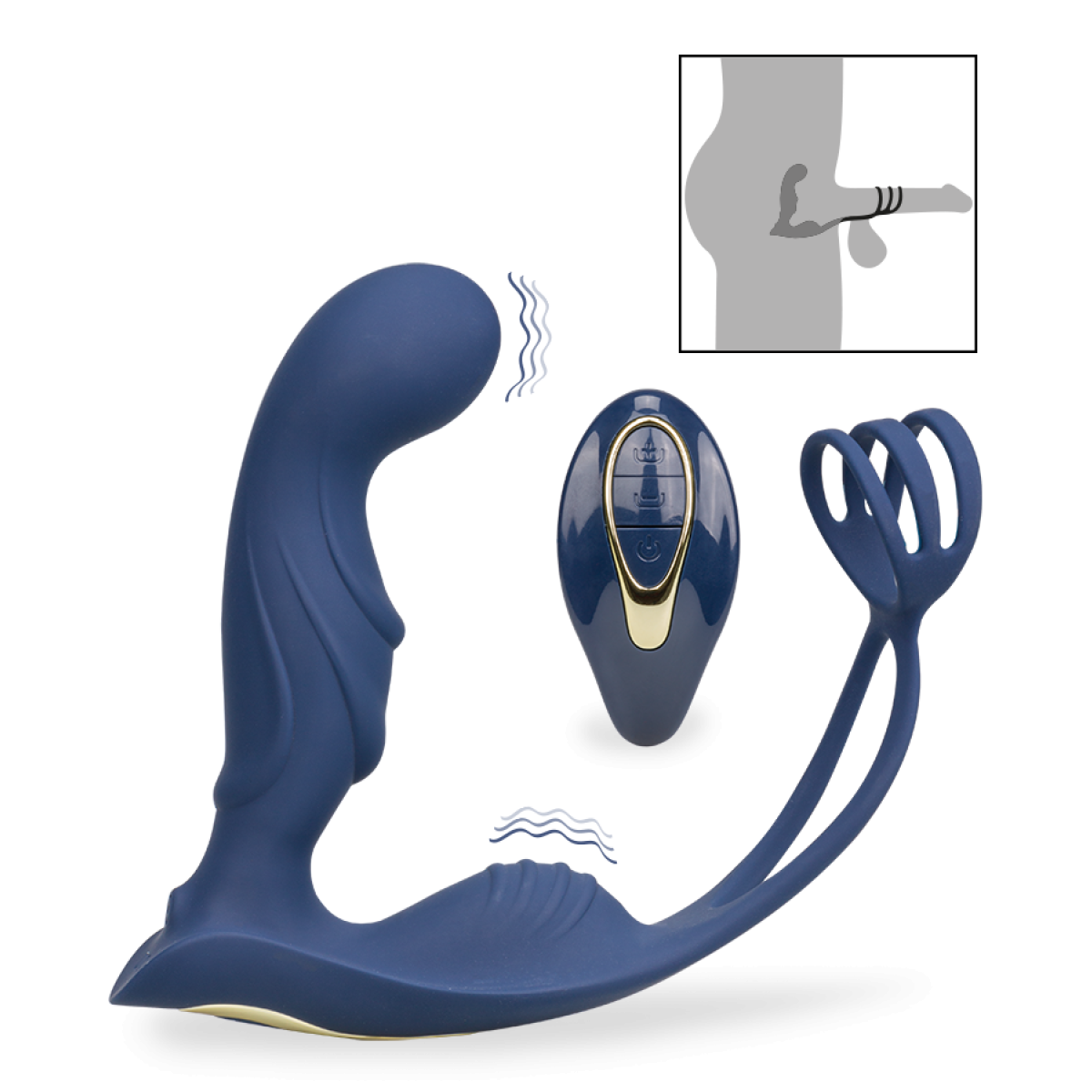 Prostata-Stimulator mit Cockring June fr Mnner | eBay.de