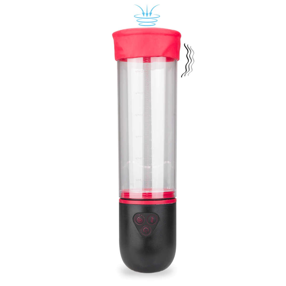 Automatische Penispumpe mit Vibration Air