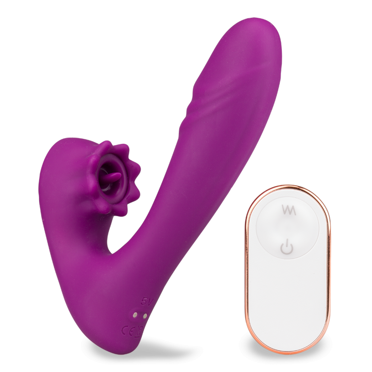 Ferngesteuerter Vibrator mit Klopffunktion Lila | eBay.de
