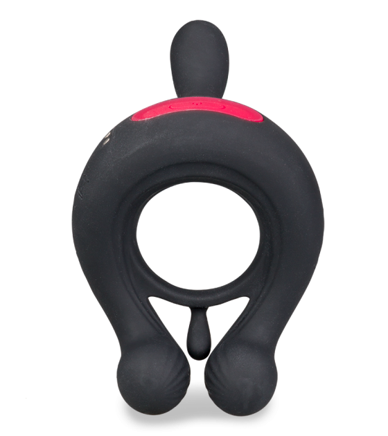 Vibrierender Cockring mit Klitoris-Stimulator Saturn - Sextoys von LOVE AND  VIBES