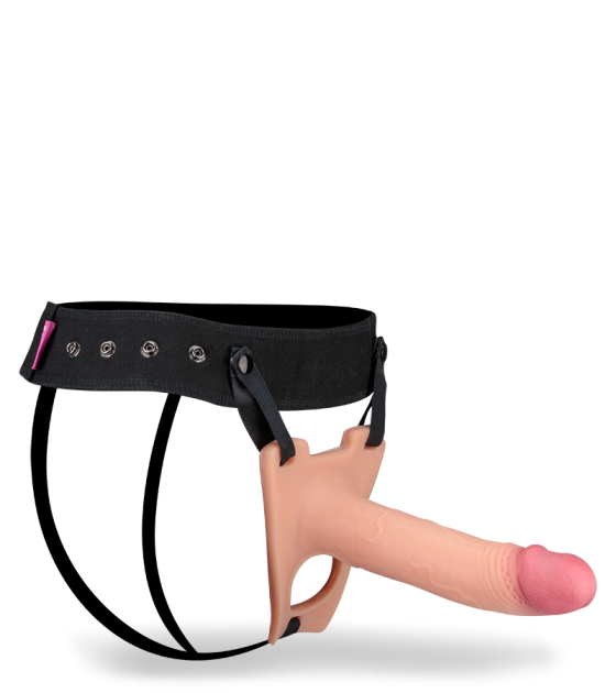 Realistischer Strap-on-Dildo für Männer aus Silikon