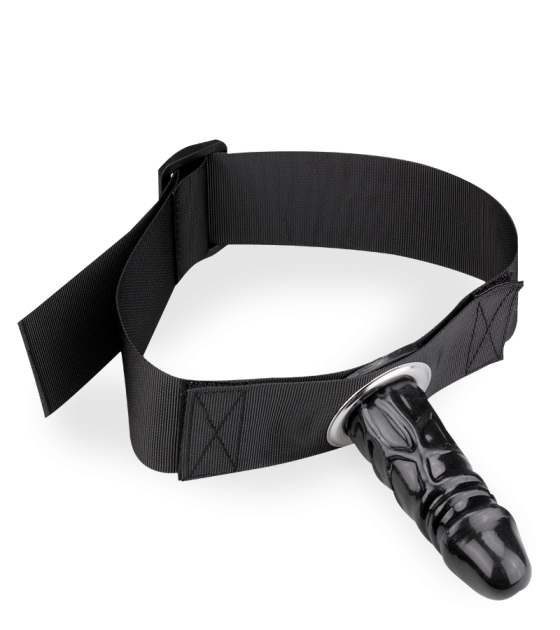 Umschnalldildo mit Bein-Harness 9,5 cm